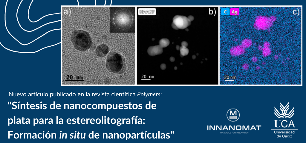 Nuevo artículo publicado en la revista científica Polymers sobre la “Síntesis de nanocompuestos d...